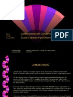 Classical Method of Quantitative Analysis