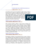 Los Mitos Griegos Por Apolodoro Trad. A16-A30