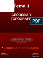 (Tema - 01) Geodesia y Topografia