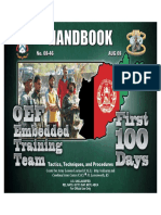 (U-FOUO) U.S. Army Operation Enduring Freedom Embedded Training Team Handbook PDF