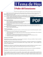 El Poder Del Entusiasmo PDF