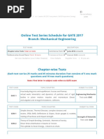 GATE-17 Online Test Series Mechanical Engineering - ACE Engineering Academy