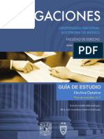 Derecho Obligaciones 4 Semestre