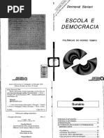 Savianidermeval Escolaedemocracia PDF