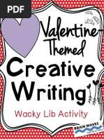 Share - Valentine Creative Writing