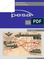 Company Overview New Products Philosophy: PESA Bydgoszcz S.A