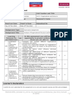 OB Assignment Brief