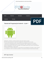 Tutorial de Programação Android - Lição 1