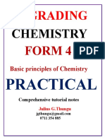 Basic Principles of Chemistry Practicals