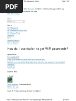 How Do I Use Dsploit To Get WiFi Password PDF