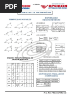 Formulario de Trigonometría-Triángulos Rectángulos