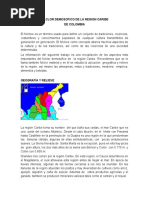 Folclor Demosofico de La Region Caribe de Colombia