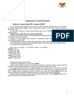 Programare Autocad PDF