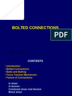 Bolted Connections: DR S R Satish Kumar, IIT Madras 1