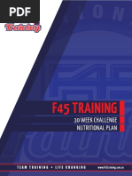 F45 Nutrition Ebook