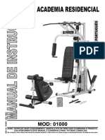 1161 Estacao de Musculacao Athletic 2001 Avant