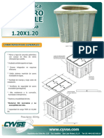 Ficha Tecnica Registro Manhole 120x120