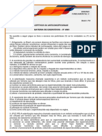 Exercícios Métodos Contraceptivos