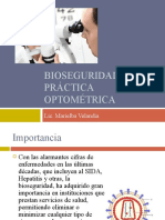 BIOSEGURIDAD EN LA PRÁctica Optométrica