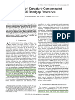 A Precision Curvature Compensated Band Gap Reference