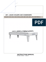 Air - Liquid Coolers and Condensers: Instructions Manual