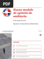 El Nuevo Modelo Del Dictámen Del Auditor - Presentació Semana Del Contador (ICPARD) Mayo 2016 Final PDF