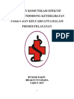 01.PANDUANkomunikasi Efektif Untuk Mendorong Keterlibatan Pasien Dan Keluarga Dalam Proses Pelayanan