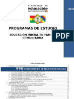 Educación Inicial en Familia Comunitaria