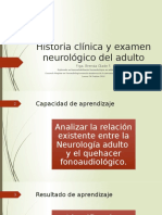 Historia Clinica y Examen Neurologico Adultos