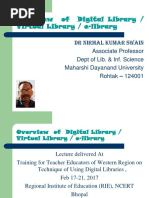 Overview of Digital LIbrary 