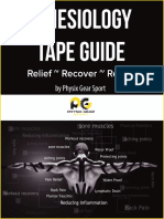 Kinesiology Tape Guide Book