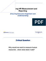 Introducing HR Measurement and Reporting