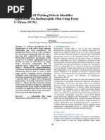 Development of Welding Defects Identifier Application On Radiographic Film Using Fuzzy C-Means (FCM)