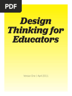 Design Thinking For Educators