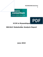 iNSCALE Stakeholder Analysis Report - iCCM in Mozambique 