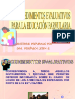 Procedimientos Evaluativos Epa