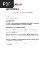 1.6 Cálculo de Tasas de Interés Equivalentes