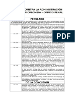 Delitos Contra La Administración Pública en Colombia