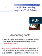 Accounting Cycle (I) : Journalizing Posting and Preparing Trial Balance