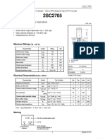 2SC2705 Toshiba Semiconductor