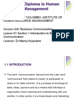 What Is Business Communication Lesson 1 Section 1