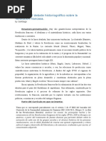 El Debate Historiográfico Sobre La Revolución Francesa - Esquema