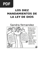 Los Diez Mandamientos de La Ley de Dios