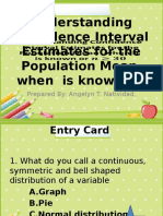 Confidence Interval