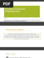 Quality Function Deployment