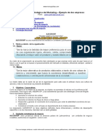 Ejemplo de Plan Estrategico de Marketing Dos Empresas