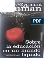 Bauman Educación Cap 1-3