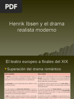 Henrik Ibsen y El Drama Realista Moderno