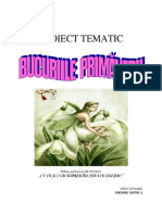 Proiect Tematic Bucuriile Primarverii (1) - NoRestriction