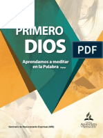 Es Primero Dios Adultos